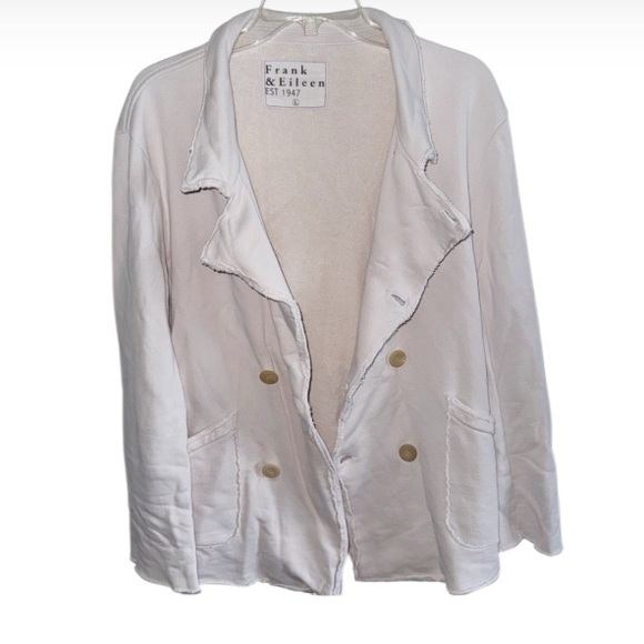 Frank & Eileen BELFAST Sweatshirt Peacoat
Petal Pink Double-Breasted Jacket Sz L - Picture 2 of 14